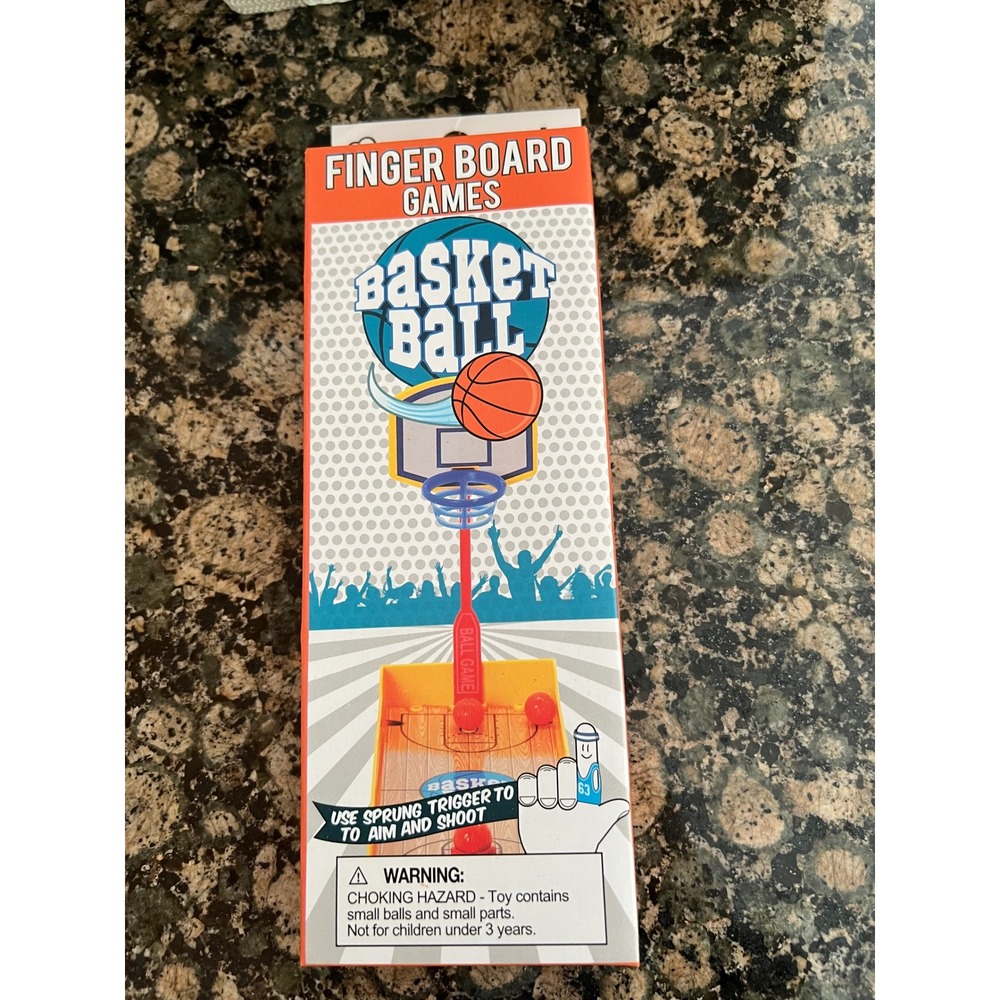 NPW Finger Board Games Desktop Basketball Mini Travel Skill Game NP22032 NEW